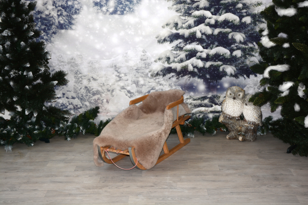 B-Ware Lammfell Beige geschoren (öko)